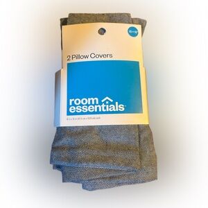 Room Essentials denim 16x16 Pillow Covers